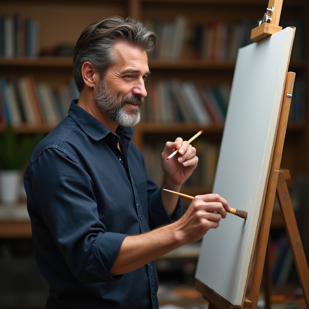 Insegnante del corso di pittura Quolimar a Monza